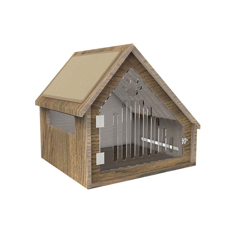 Cage de chats de style meuble de maison en bois en bois moderne avec planche à gratter