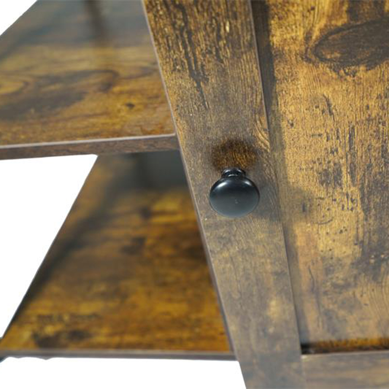 Cage de chats de style meuble avec armoire de litière de l'étagère de rangement Cage de chats de style meuble avec armoire de litière de l'étagère de rangement