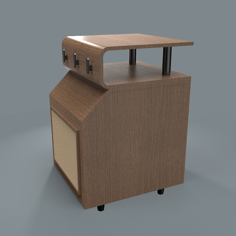 Lits pour animaux de compagnie en bois avec plate-forme de grattage Lits pour animaux de compagnie en bois avec plate-forme de grattage