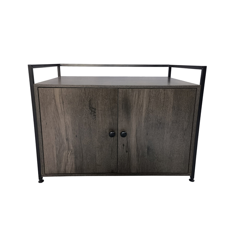 Armoire à litière intérieure avec table d'appoint de style meuble de divise