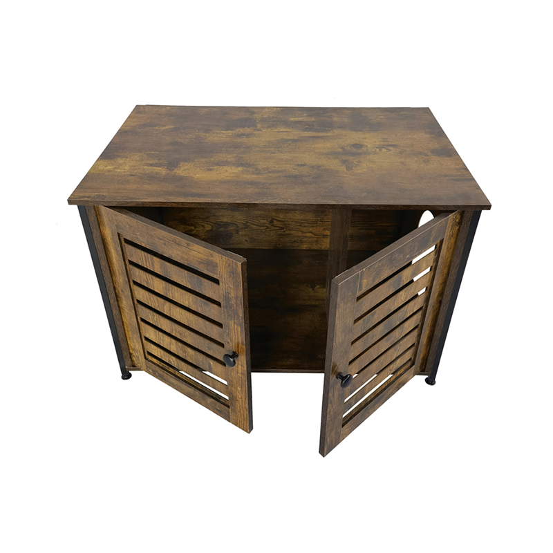 Meuble Style Cats Cage Table d'appoint Armoire avec diviseur Meuble Style Cats Cage Table d'appoint Armoire avec diviseur