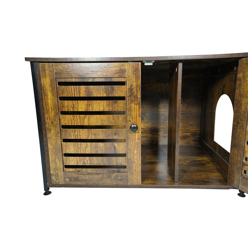 Meuble Style Cats Cage Table d'appoint Armoire avec diviseur Meuble Style Cats Cage Table d'appoint Armoire avec diviseur