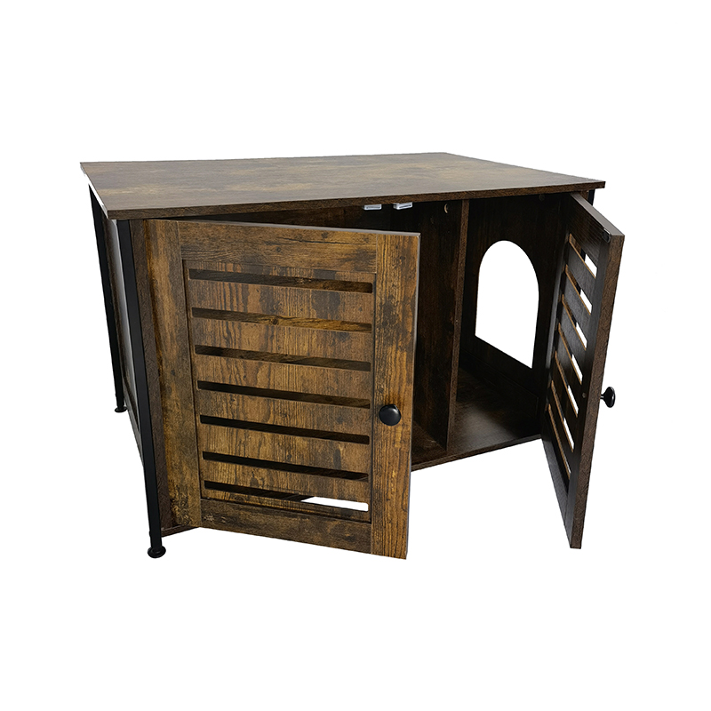 Meuble Style Cats Cage Table d'appoint Armoire avec diviseur Meuble Style Cats Cage Table d'appoint Armoire avec diviseur