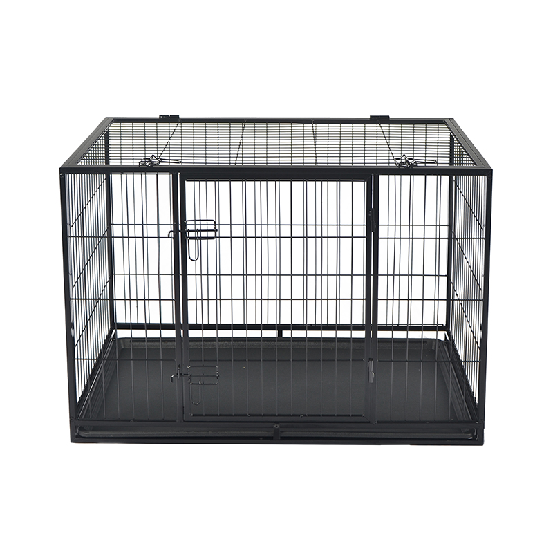 Xxl cage de chien en métal toptube ouvert