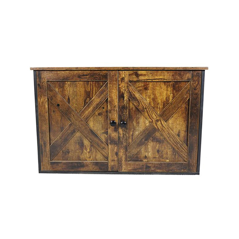 Cage de chats de meubles d'intérieur avec armoire de litière de diviseur Cage de chats de meubles d'intérieur avec armoire de litière de diviseur