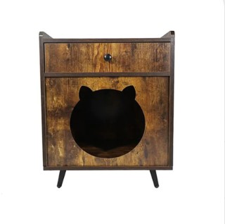 Comment utiliser une cage pour chat de style meuble ?